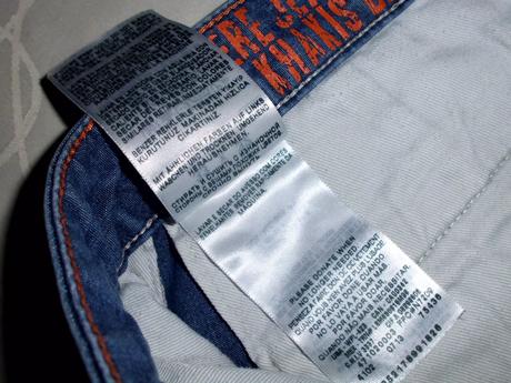 Dockers chino riflové 33/32, m