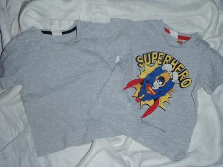 Duo super bavlněných triček, h&m,68