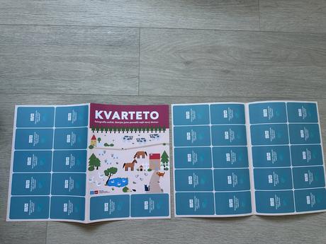 2x pexeso, 1x kvarteto, nové, nerozstříhané,