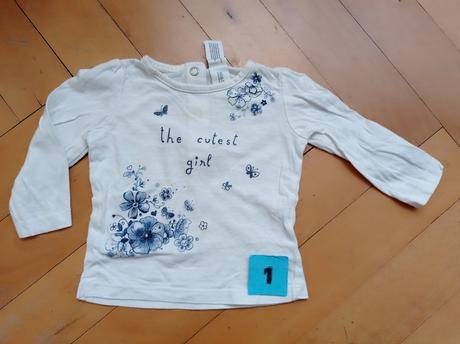 Triko dlouhý rukáv 62-68, baby club,62