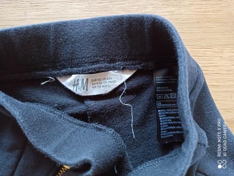 Dívčí kalhoty, h&m,110