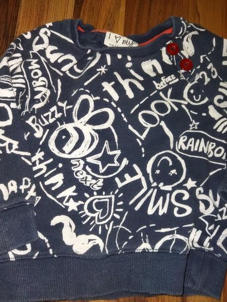 Mikina a nápisy 86 next, next,86