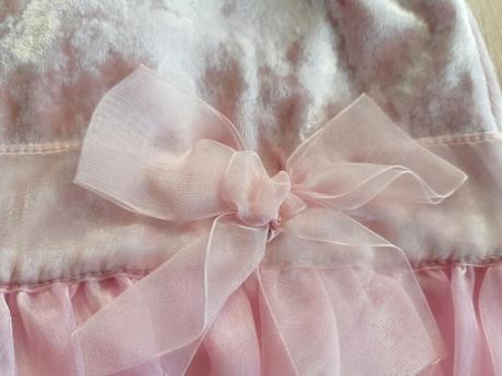 Růžové společenské šatičky vel 3-6 měsíců, george,68