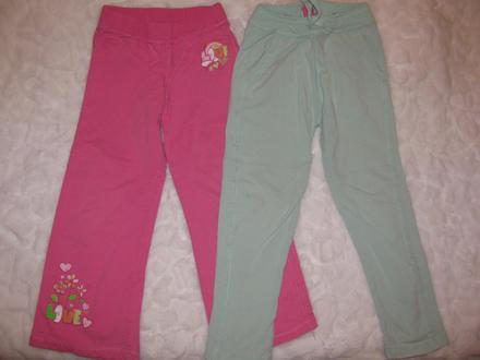 2x tepláčky, dopodopo,122