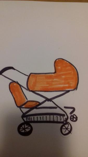 Neznáte sourozenecký kočárek, který má sedačku pod řidítky a korbičku vepředu