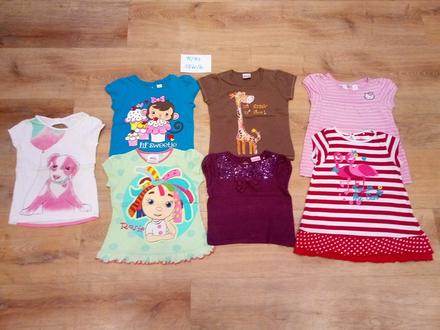 2 x tričko / tunika, vel 98/104, 98