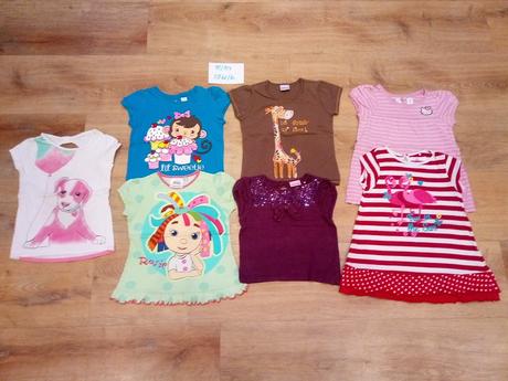 2 x tričko / tunika, vel 98/104, 98