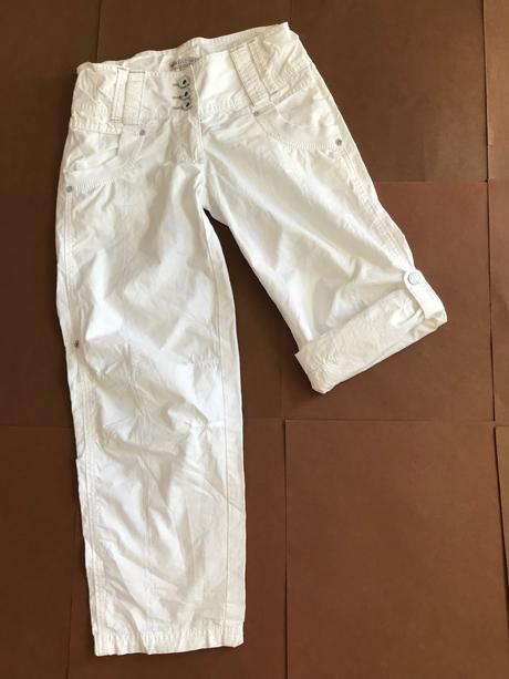 Letní 7/8 kalhoty - v.10 let, marks & spencer,140