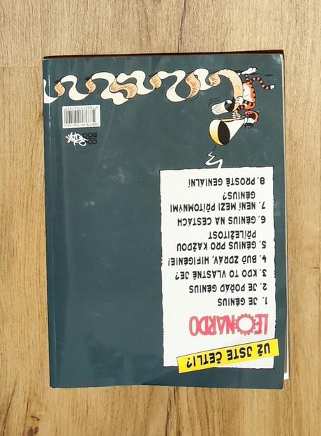 Komiks leonardo génius loci,