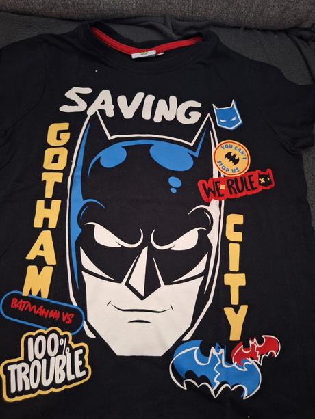 Chlapecké tričko značky batman, vel. 128cm(7-8let), 128
