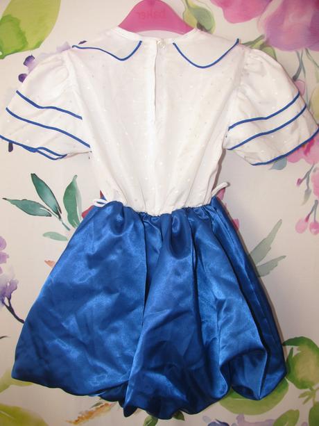 Krásné dívčí šaty s balonkovou sukní, c&a,104