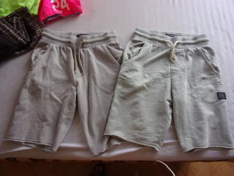 2x bavl. šortky, primark,128