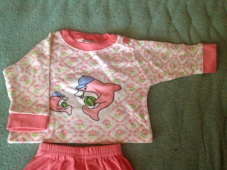 Dvoudílné dívčí pyžamo, panda,62