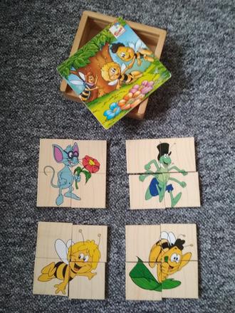 Puzzle pro nejmenší včelka mája,