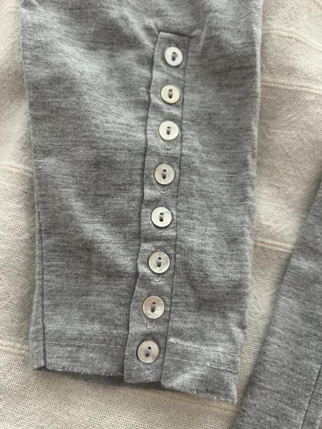 Šedé šaty s dlouhým rukávem vel. l, l