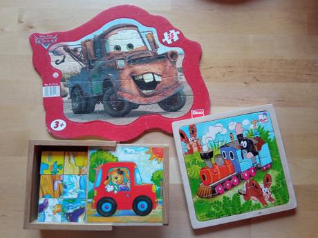 Puzzle s kostkama,