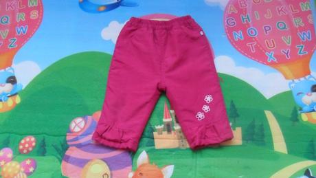 1115 - zateplené kalhoty/oteplovačky, okay,68