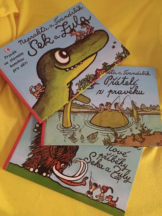 3krát dětský komiks sek a zula,