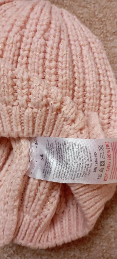 Čepice s mašlí vel."54", 54