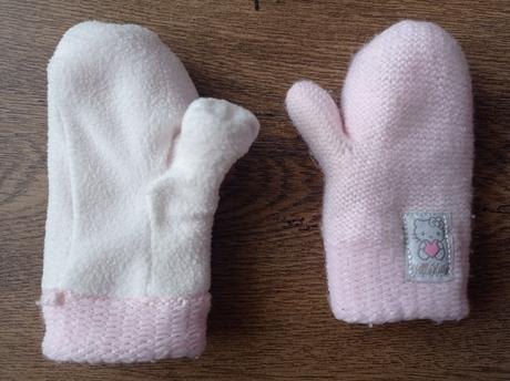 Rukavice s palcem, cca. vel. 74, 8 cm, 74