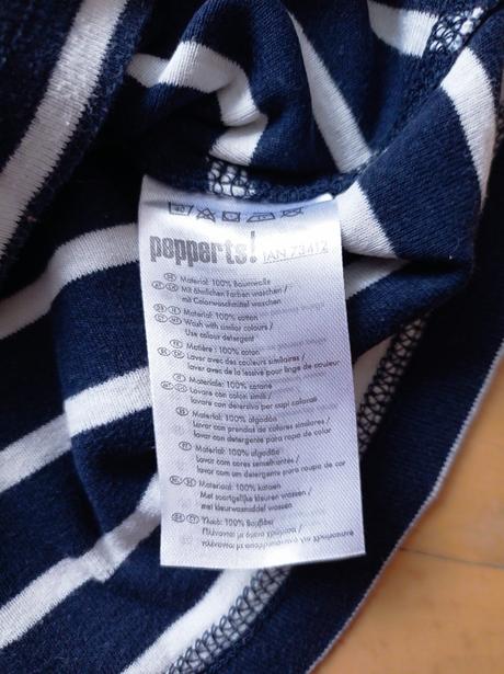 Triko dlouhý rukáv 128 pepperts, pepperts,128