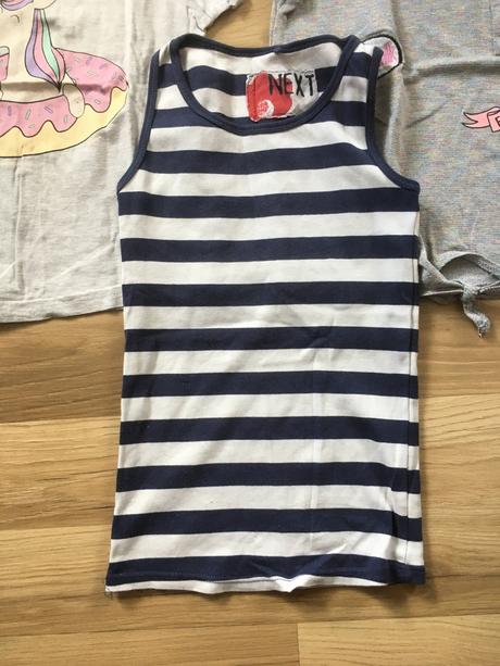 2x tričko + tílko, primark,134