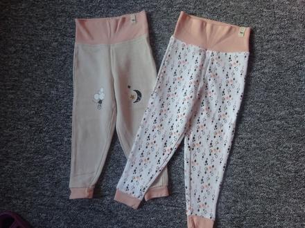 2x tepláky, vel. 86/92, 86