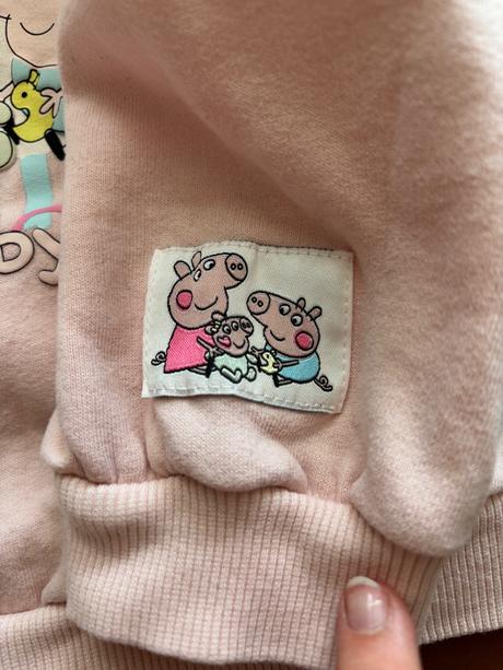 K1/ mikina peppa pig - v.12/18 měs., next,86