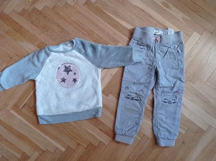 Komplet kalhoty a mikina, 104