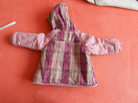 Bunda jarní, podzimní kostkovaná, topolino,92