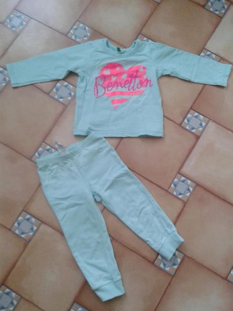 Tepláková souprava benetton - 2y, benetton,92