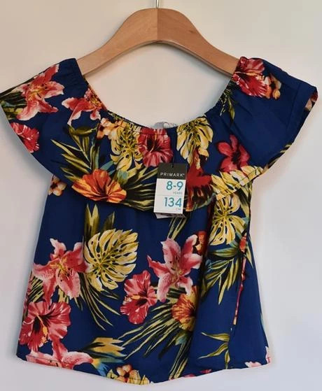 Top vel. 8 - 9 let, primark,134