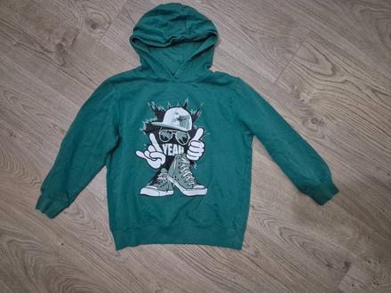 Mikina s kapucou, bonprix,140