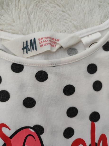 Šaty minnie 110-116, h&m,110
