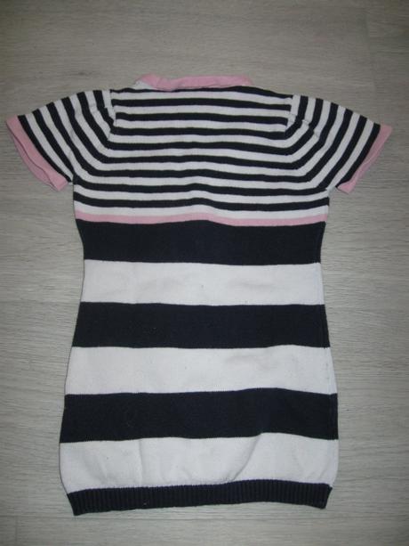 Dívčí pletené tričko s kr. rukávem, vel. 86/92, lupilu,86