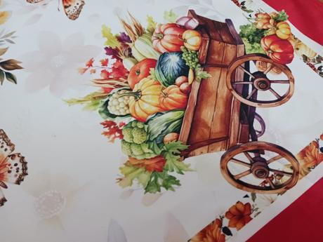 Podzimní ubrus deco doma.,