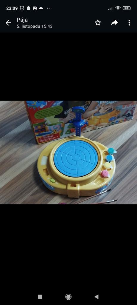 Hrnčířský kruh s příslušenstvím, 