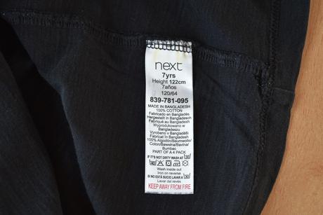 Tričko vel. 7 let, next,122