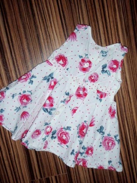 Vzdušné růžičkové šaty, early days,68