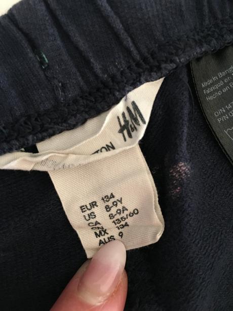 Dívčí kraťasy h&m, vel. 122/134 (6 - 9 let), h&m,122