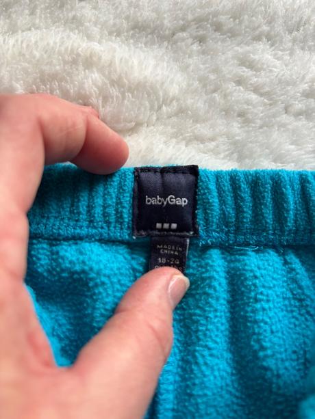 Tepláky fleccové - v.18/24 měs., gap,92