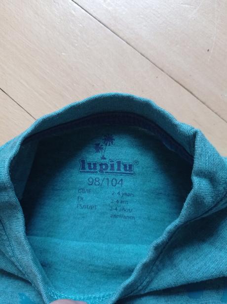 Triko krátký rukáv 104 lupilu, lupilu,104