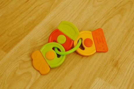 3 klice  chrastitka kousatka, 