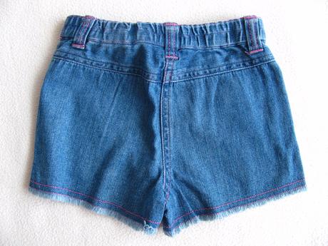 Dívčí kraťasy z tenké džínoviny, 86
