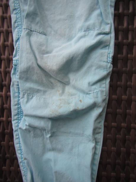 2x plátené kalhoty, lindex a bhs, 116-122, lindex,116