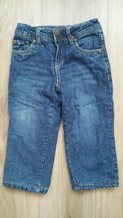 Zimní zateplené džíny tchibo vel. 86/92, tchibo,92