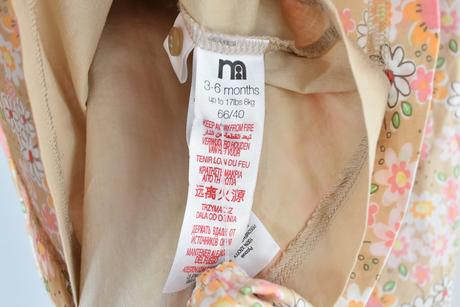 Šaty vel. 3 - 6 m, mothercare,68
