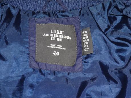 Top stav - zimní bomber - vel.140, h&m,140