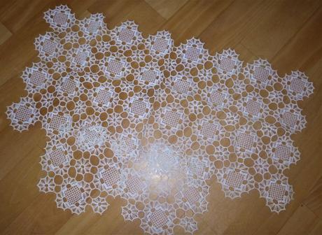 Sada tří deček stolování - cena za sadu, 