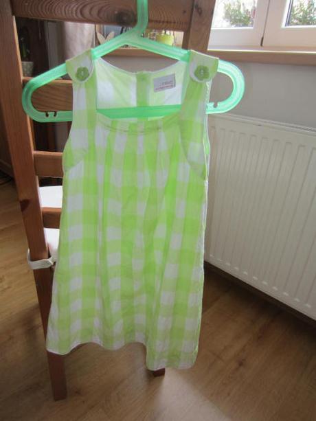 Kostkované, kárované letní šaty, next,110